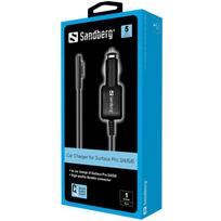 Sandberg Car Charger For Microsoft Surface Pro 3/4 Black