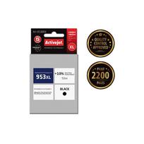 hp spausdintuvas rasalinis - Rašalinio spausdintuvo kasetė ActiveJet Cartridge AH-953BRX For HP 50ml Black - 1 nuotrauka