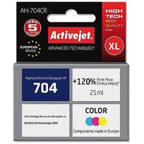 hp 21 - Rašalinio spausdintuvo kasetė ActiveJet AH-704CR Cartridge 21ml Cyan Magenta Yellow - 3 nuotrauka