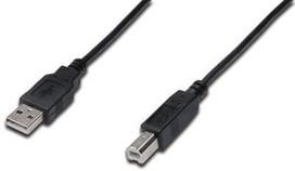 Assmann Cable USB / USB Black 1m