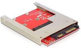 Delock Adapter/Converter SATA 22 Pin To mSATA Full Size