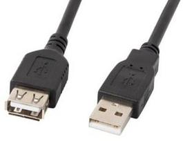 Lanberg Cable USB to USB Black 0.7m