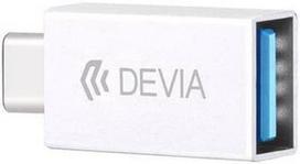 Devia USB-C To USB 3.0 Adapter White