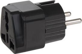adapteris uk eu - Maclean MCE155 UK on EU Plug Black - 1 nuotrauka