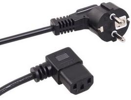 maitinimo laidas c13 - Maclean Power Cable Euro Plug / EC C13 1.5m - 1 nuotrauka