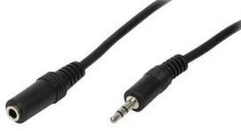 LogiLink Cable 3.5 mm to 3.5mm Black 3m