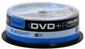 dvd 8.5gb - Intenso DVD+R DL 8X 8.5GB Double Layer 25 Pack Spindle - 2 nuotrauka