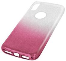 OEM Gradient Glitter 3in1 Case For Xiaomi Redmi Note 7 Pink