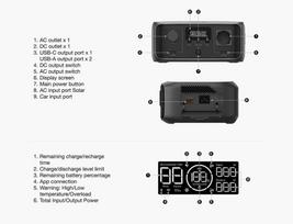 power bank 45w - EcoFlow River 3 245Wh Black - 2 nuotrauka