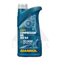 mannol - Kompresoriaus tepalas Mannol ISO 46, 1 l - 1 nuotrauka