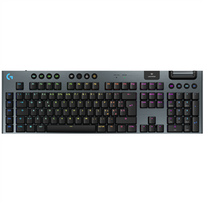 logitech low profile keyboard - Logitech G915 X Lightspeed Low-Profile Tactile Wireless Gaming Keyboard (Juoda) - 1 nuotrauka