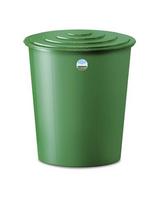 plastikines talpyklos - Stefanplast Plastikinė vandens talpa su dangčiu, 310 l, žalia - 1 nuotrauka