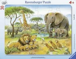 Ravensburger Frame Puzzle African Animal World 30pcs 061464