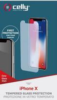 iphone x apsauginis stiklas - Celly Easy Glass Screen Protector For Apple iPhone X - 1 nuotrauka