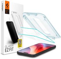 iphone 16 pro apsauginis stiklas - Spigen "Glas.tR EZ Fit Screen Protector 2-Pack" Apple iPhone 16 Pro - 2 nuotrauka