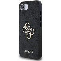 Guess "PU 4G Metal Logo Case iPhone 16e" Grey