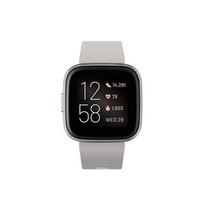 fitbit versa 2 - Fitbit Versa 2 (NFC) Stone/Mist Grey Aluminum (Pilkas) - 2 nuotrauka