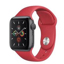 Nuo €] Apple Watch Series 5 GPS 40mm Space Gray Aluminum Case with Sport  Band Red | Kainos.lt