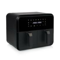 karsto oro gruzdintuve - Princess Double Basket Airfryer 182068 Black 2400 W - 1 nuotrauka