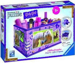 Ravensburger 3D Puzzle Girly Girl Edition Storage Box Horses 216pcs 120727
