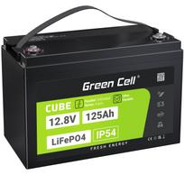 125ah akumuliatoriai - Green Cell CUBE LiFePO4 125Ah 12.8V 1600Wh - 1 nuotrauka