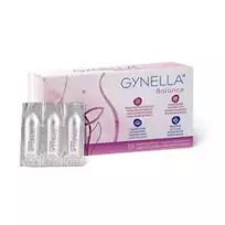 GYNELLA makšties ovulės BALANCE, 10 vnt.