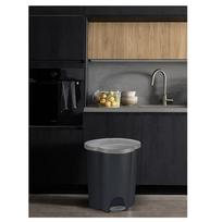 siuksliadezes 40l - Curver Trio 254540 Black (Juoda) - 4 nuotrauka