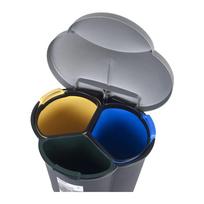 siuksliadezes 40l - Curver Trio 254540 Black (Juoda) - 8 nuotrauka