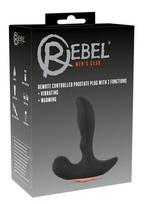 rebel prostatos - Rebel RC Prostate Plug Vibrating & Warming - 1 nuotrauka