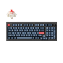 keychron v5 max - Keychron V5 Max QMK/VIA Wireless RGB Hot-Swappable Gateron Red (V5M-D1) Belaidė Mechaninė - 3 nuotrauka