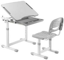 reguliuojamo aukscio stalas - Hismart Reguliuojamo aukščio stalas su kėde - 3 nuotrauka