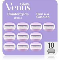 venus skustuvas - Gillette Venus ComfortGlide Breeze keičiamos skustuvo galvutės, 10 vnt. - 1 nuotrauka