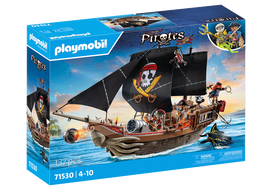 playmobil pirates - Playmobil Pirates Large Pirate Ship, Construction Toy 71530 - 1 nuotrauka