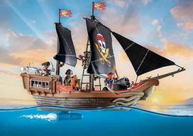 playmobil pirates - Playmobil Pirates Large Pirate Ship, Construction Toy 71530 - 2 nuotrauka