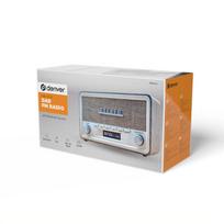 retro radijas - Denver DAB-18LW Lightwood - 1 nuotrauka