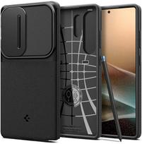 galaxy s25 ultra spigen - Spigen "Optik Armor Case for Samsung Galaxy S25 Ultra" Juoda - 2 nuotrauka
