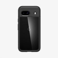 google pixel 8a deklai - Spigen "Ultra Hybrid Case for Google Pixel 8A" Matte Black - 1 nuotrauka