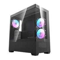 kompiuterio korpusas darkflash ds900 - DarkFlash DS900 Air + 7 ARGB fans Black (Juodas) - 2 nuotrauka