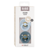 bibs 2 dydis - BIBS Colour Anatomical 6-18 mėn. Baby Blue/Petrol, 2 vnt. - 2 nuotrauka