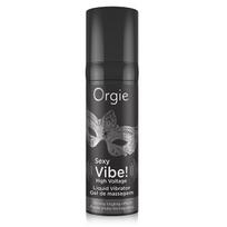 vibratorius sex - Orgie Sexy Vibe! High Voltage stimuliuojantis gelis 15 ml - 2 nuotrauka
