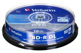 verbatim bd r - Duomenų laikmena Verbatim BD-R, 50GB, 10vnt. - 1 nuotrauka