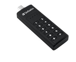usb laikmenia - Verbatim klaviatūra Secure 64GB USB 3.0 - 1 nuotrauka