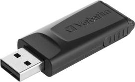 atmintine 128gb usb 2.0 - USB laikmena Verbatim Slider, 128GB - 1 nuotrauka