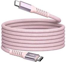 usb laidas magnetinis - Verbatim USB laidas USB C (M) – USB C (M), 60W, 1,2m, magnetinis, rožinis, dėžutė, 31853 - 1 nuotrauka