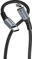 usb c laidas 60w - Verbatim LIGHTNING-USB C CABLE 1.2M/SYNC CHARGE CABLE - 1 nuotrauka