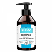keratin silk - BIOVAX® intensyvaus poveikio atkuriamasis šampūnas su keratinu ir šilku, 200 ml - 1 nuotrauka