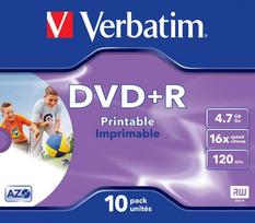 4 surface - Duomenų laikmena Verbatim, 4.7GB, 10vnt. - 2 nuotrauka