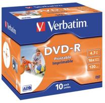 4 surface - Duomenų laikmena Verbatim, 4.7GB, 10vnt. - 3 nuotrauka