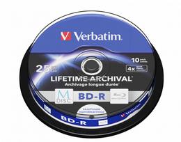 verbatim bd r - Duomenų laikmena Verbatim, 25GB, 10vnt. - 4 nuotrauka