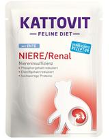Kattovit Feline Diet Kidney/Renal guliašas su antiena, 85 g